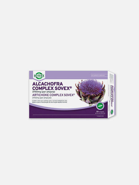 Alcachofra Complex - 20 ampolas - Sovex